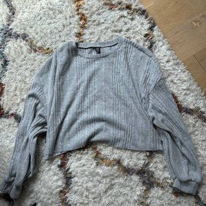 cropped sweater